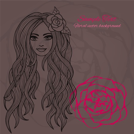 Artistic vector background のイラスト素材