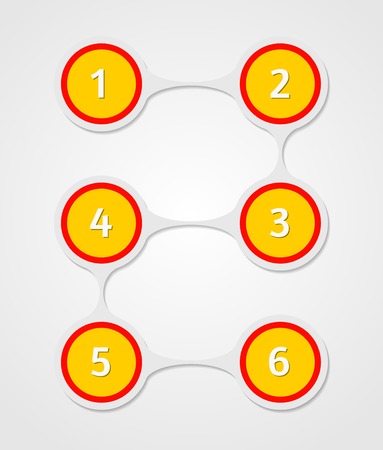 Abstract vector infographic backgroundのイラスト素材