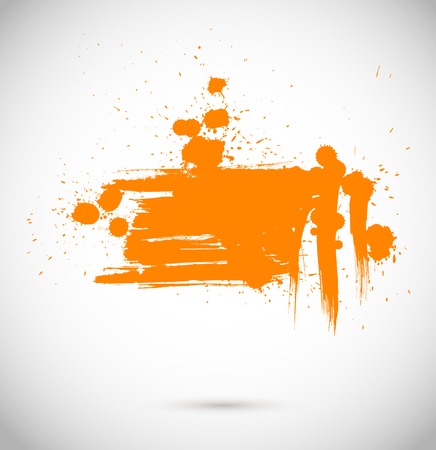 Abstract vector background. Grunge paint bannerのイラスト素材