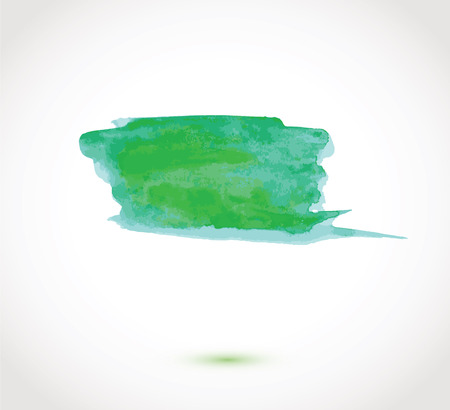 Artistic vector watercolor banner on white backgroundのイラスト素材