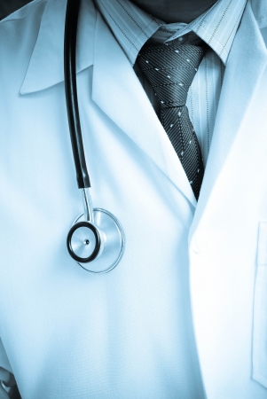 Doctor and  stethoscopeの写真素材
