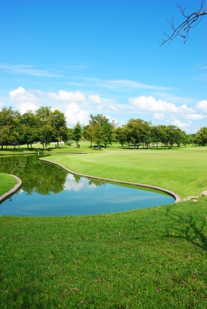 golf courseのeditorial素材