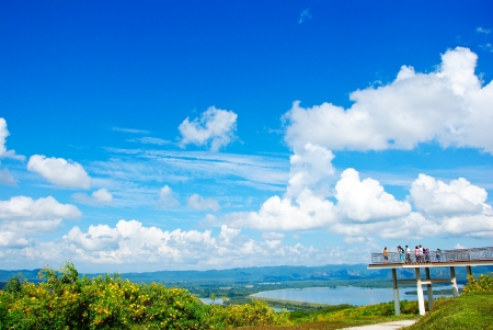 View High Lampang, Thailand.の写真素材