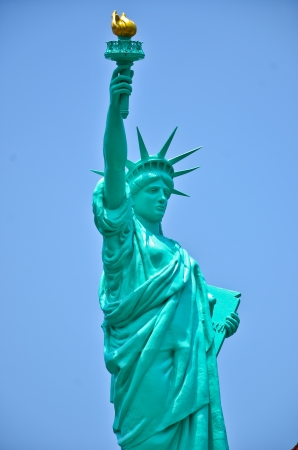 Statue of Liberty in New Yorkの写真素材