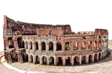 Colosseum Each simulationの写真素材