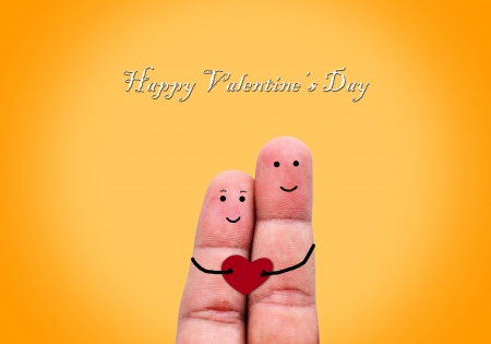 Happy couple in love with kiss and huggingの写真素材