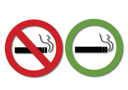 No smoking signのイラスト素材