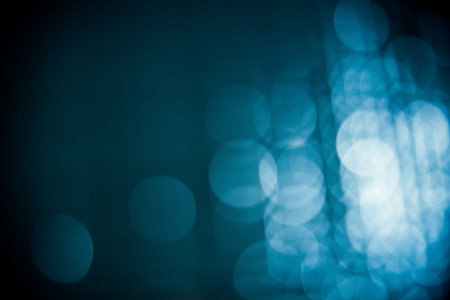 defocused bokeh lights