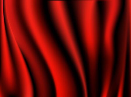 Red cloth luxury fabric texture can use as abstract background.Vector illustration eps 10のイラスト素材