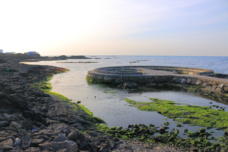 It is Cheongju Cave of Jeju Yongcheon water.のeditorial素材