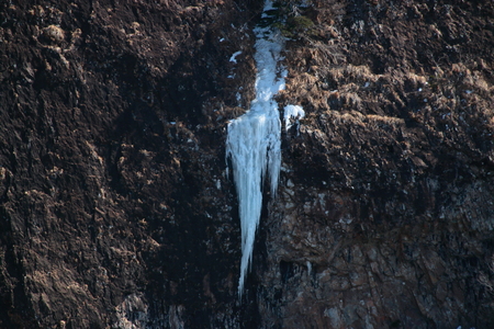 Winter scenery of Halla Mountain in Jejuの写真素材