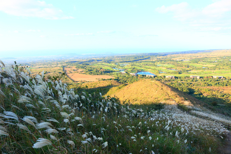 It is a beautiful rural scenery of Jeju.のeditorial素材