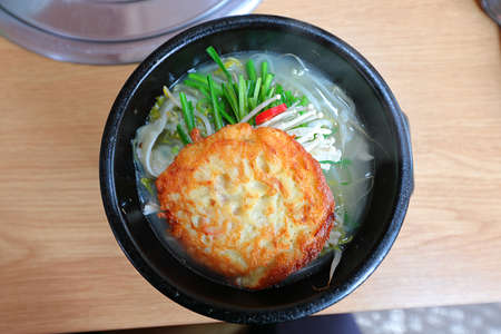 It is a delicious traditional Korean foodの写真素材
