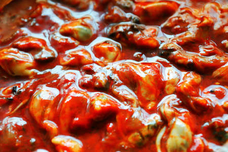 It is a delicious traditional Korean foodの写真素材
