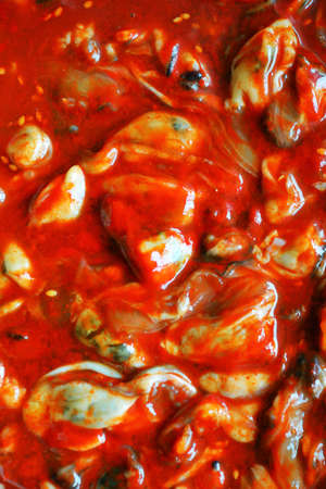 It is a delicious traditional Korean foodの写真素材