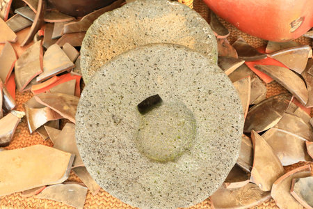 It is a kitchen utensil used when making dishes.の写真素材