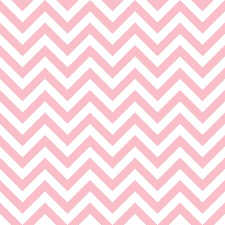 Seamless pattern big chevron pink and white linesのイラスト素材