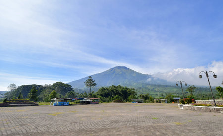 Mount Sumbing in Temanggung - Beautiful mountain views in central java