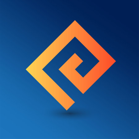Geometric shaped symbols abstract vector iconのイラスト素材