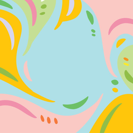 abstract background with wavy and twisty curly pattern