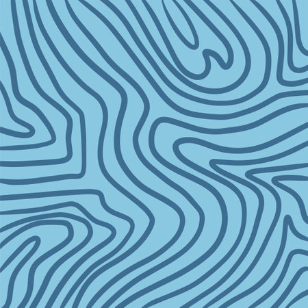 abstract background with wavy and twisty curly patternのイラスト素材