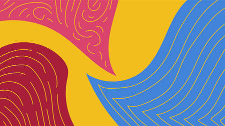 Abstract background presented in traditional batik patternのイラスト素材