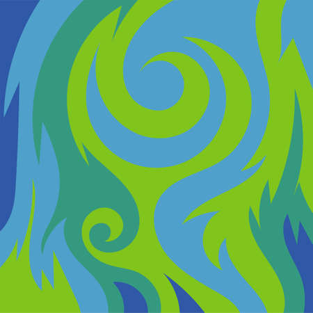 Abstract background presented in traditional batik pattern vector liquid and fluidのイラスト素材