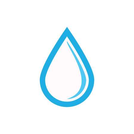 Drop of water icon vector eps10. Drop icon. Water icon.のイラスト素材