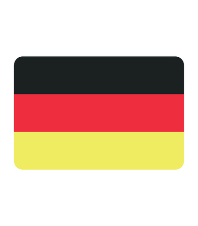 German flag. Germany flag. German flag vectorのイラスト素材