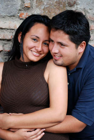 Attractive Hispanic Coupleの写真素材
