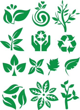 Leaf & Tree のイラスト素材