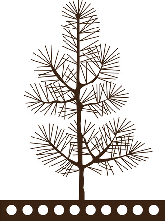 Tree Silhouettesのイラスト素材