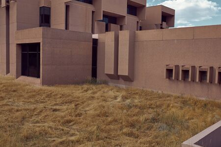 Boulder, Colorado - August 18th, 2019: Exterior of NCAR, National Center For Atmospheric Research designed by architect I.M. Peiのeditorial素材