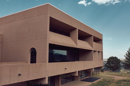 Boulder, Colorado - August 18th, 2019: Exterior of NCAR, National Center For Atmospheric Research...