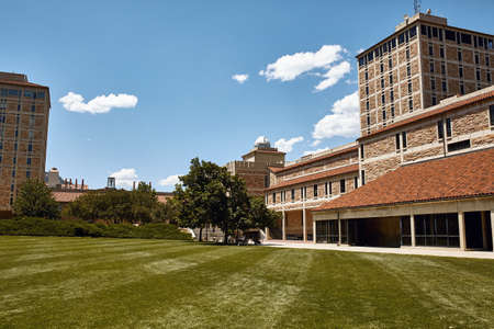 Boulder, Colorado - July 11th, 2019: Duane Physics building on the University of Colorado Boulder campus.のeditorial素材
