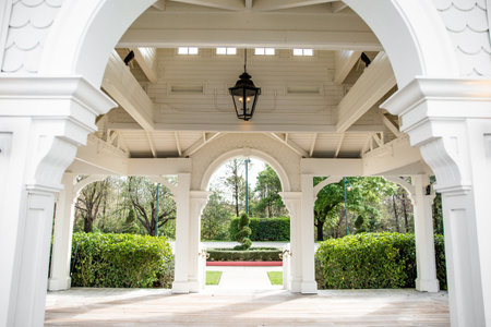 Disney Boardwalk Wedding Pavillion, Sea Breeze Point Wedding Pavillion in Orlando Floridaのeditorial素材
