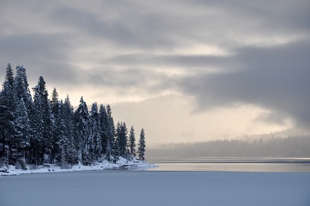 Lake Wenatcheeの写真素材