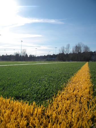 Football Fieldの写真素材