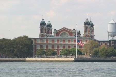 ellis islandの写真素材