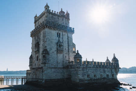 Lisbon, Portugal - 11/26/2021, Belem Towerのeditorial素材