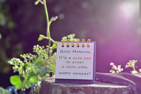 Motivational and inspirational quote with colorful blurred backgroundの写真素材