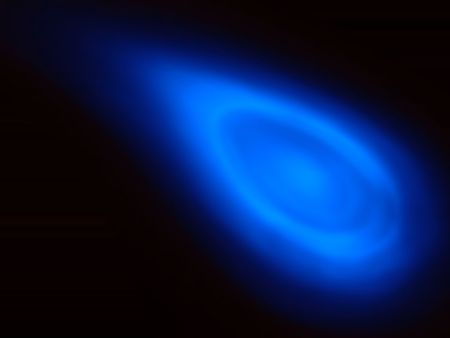 Single gas flameの写真素材