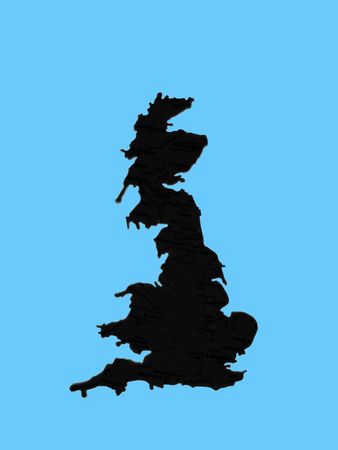 Abstract of the UKの写真素材