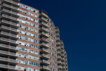 View of downtown luxury apartment