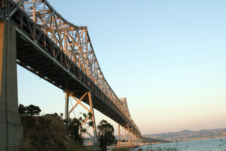 Bay Bridge connecting San Francisco and Oakland