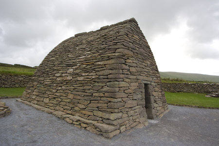Gallarus Oratory, an early Christian Church, County Kerry, Irelandの写真素材