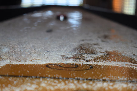 Shuffleboard Close Up