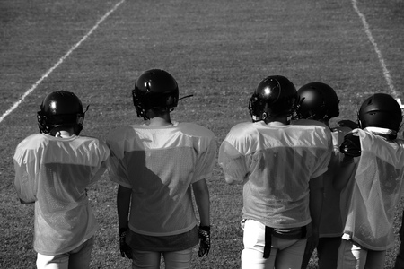 American Football Playersの写真素材