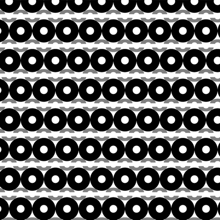 black circle inside pattern background vector illustration imageのイラスト素材