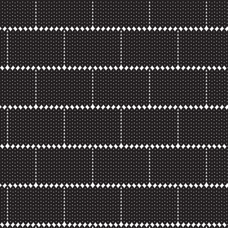 black square shape knitting overlapped pattern background vector illustration imageのイラスト素材